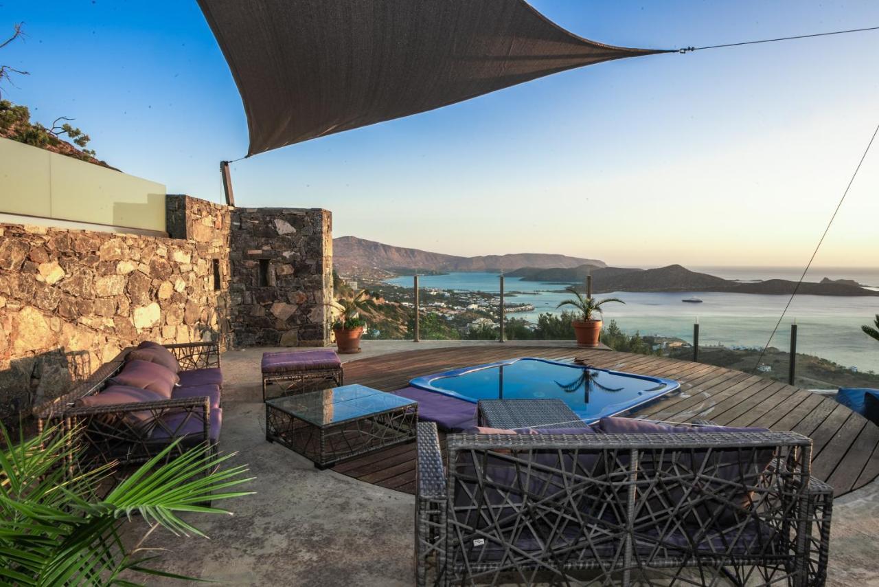 Adrakos Apartments (Adults Only) Elounda  Bagian luar foto