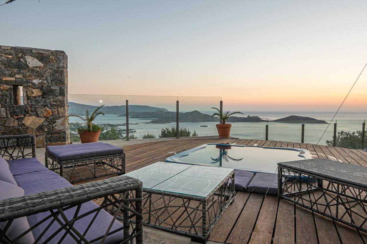 Adrakos Apartments (Adults Only) Elounda  Bagian luar foto