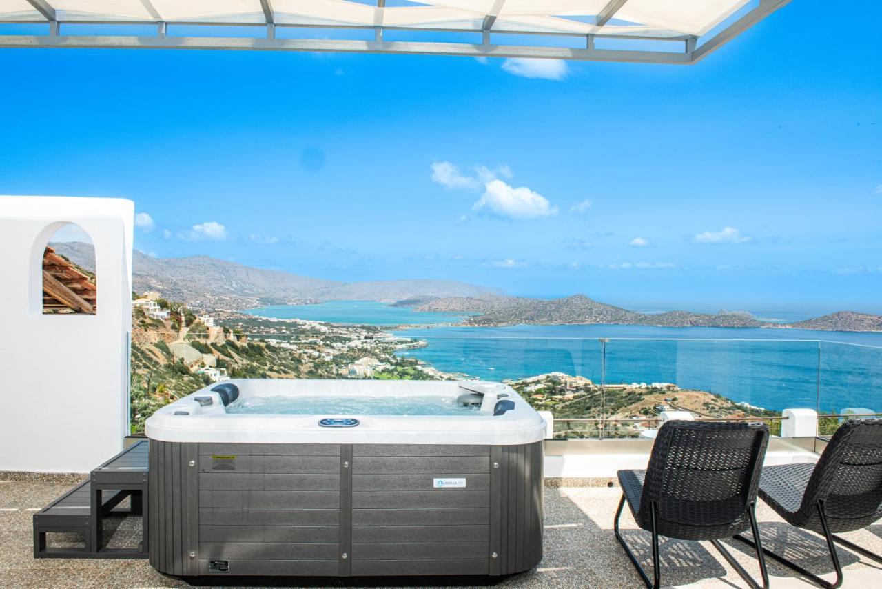 Adrakos Apartments (Adults Only) Elounda  Bagian luar foto