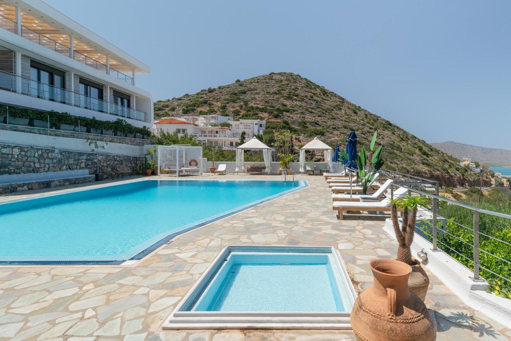 Adrakos Apartments (Adults Only) Elounda  Bagian luar foto