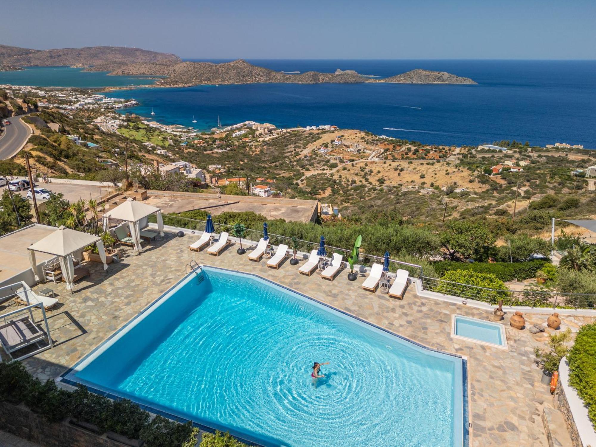 Adrakos Apartments (Adults Only) Elounda  Bagian luar foto