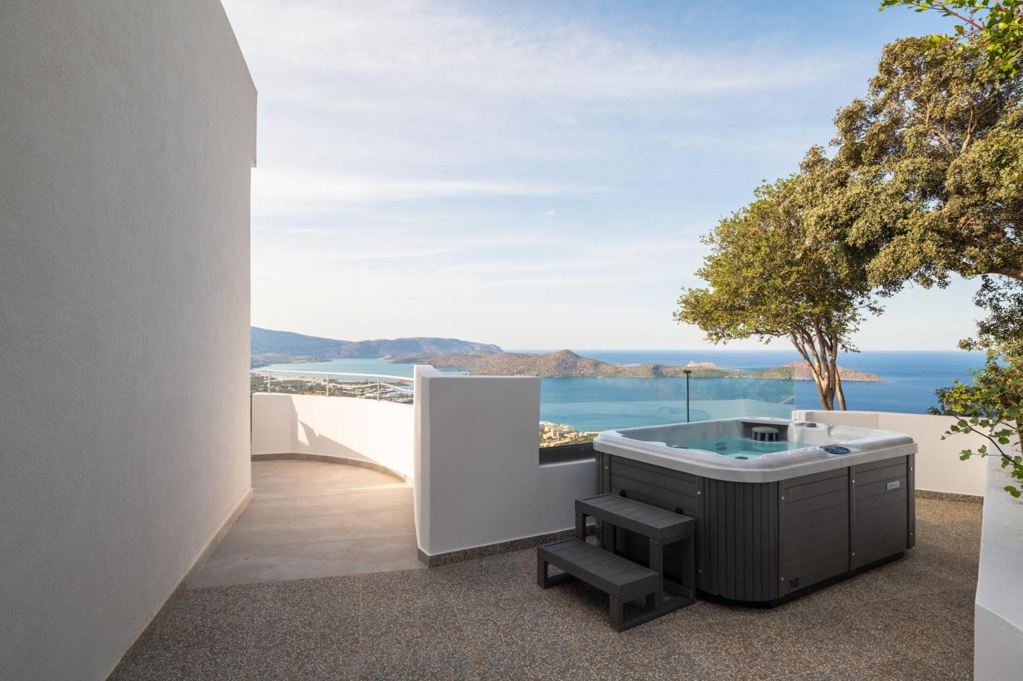 Adrakos Apartments (Adults Only) Elounda  Bagian luar foto
